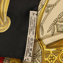 HERMES Carre 90 Scarf ""ETRIERS"" Silk Gold Auth 182548M-25
