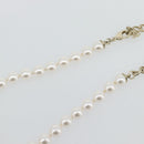 CHANEL COCO Mark Necklace metal Gold Tone CC Auth 182550SM-8