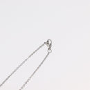HERMES Pop Ash H Necklace metal Silver Auth 182551M-13