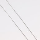 HERMES Pop Ash H Necklace metal Silver Auth 182551M-5