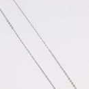 HERMES Pop Ash H Necklace metal Silver Auth 182551M-6