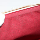 LOUIS VUITTON Monogram Multicolor Pochette GM Pouch White M60027 LV Auth 182552A-9