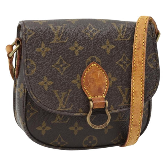 LOUIS VUITTON Monogram Saint Cloud PM Umhängetasche M51244 LV Auth 182555
