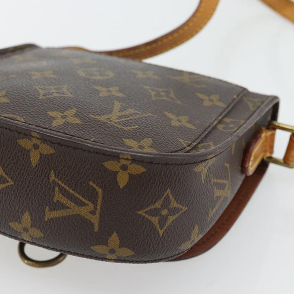 LOUIS VUITTON Monogram Saint Cloud PM Umhängetasche M51244 LV Auth 182555