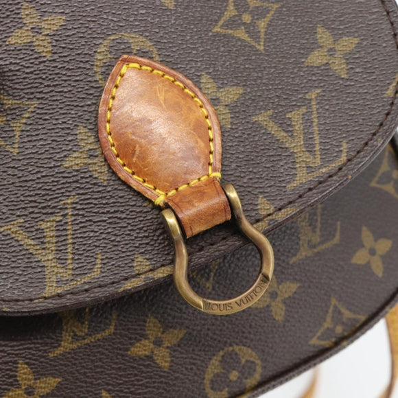 LOUIS VUITTON Monogram Saint Cloud PM Umhängetasche M51244 LV Auth 182555