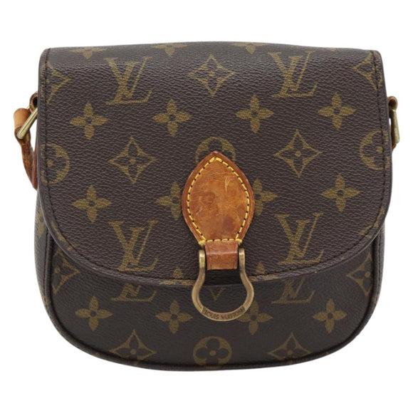 LOUIS VUITTON Monogram Saint Cloud PM Umhängetasche M51244 LV Auth 182555
