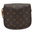 LOUIS VUITTON Monogram Saint Cloud PM Umhängetasche M51244 LV Auth 182555-3