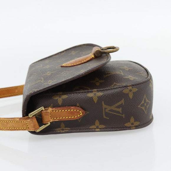 LOUIS VUITTON Monogram Saint Cloud PM Umhängetasche M51244 LV Auth 182555