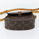 LOUIS VUITTON Monogram Saint Cloud PM Umhängetasche M51244 LV Auth 182555-9