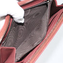 BOTTEGA VENETA INTRECCIATO Lange Portemonnee Leer Bruin Zilver 114076 Auth 182558M-10