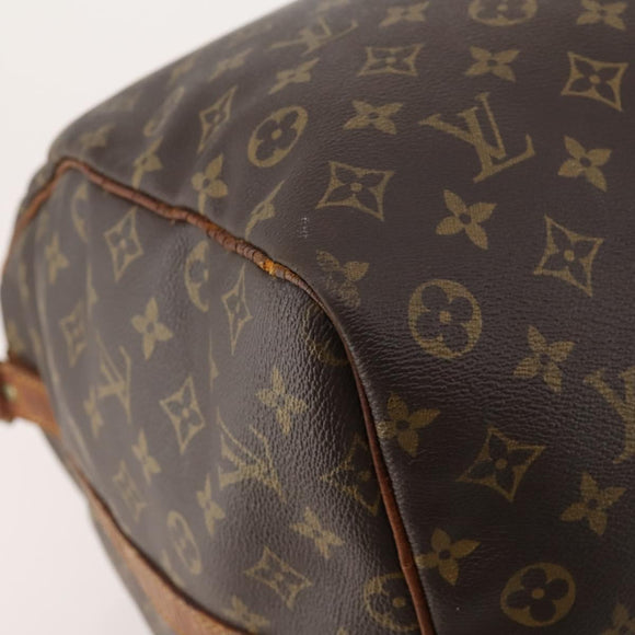 LOUIS VUITTON Monogram Keepall Bandouliere 60 Boston Bag M41412 LV Auth 182560