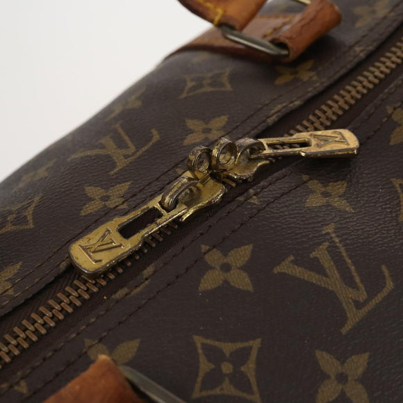 LOUIS VUITTON Monogram Keepall Bandouliere 60 Boston Bag M41412 LV Auth 182560