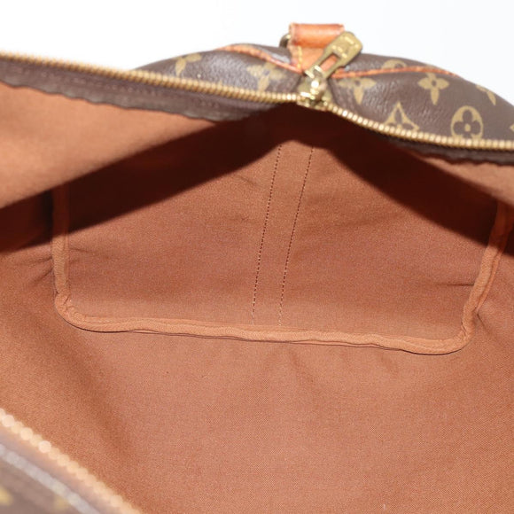 LOUIS VUITTON Monogram Keepall Bandouliere 60 Boston Bag M41412 LV Auth 182560