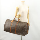 LOUIS VUITTON Monogram Keepall Bandouliere 60 Boston Bag M41412 LV Auth 182560-27