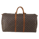 LOUIS VUITTON Monogram Keepall Bandouliere 60 Boston Bag M41412 LV Auth 182560-2
