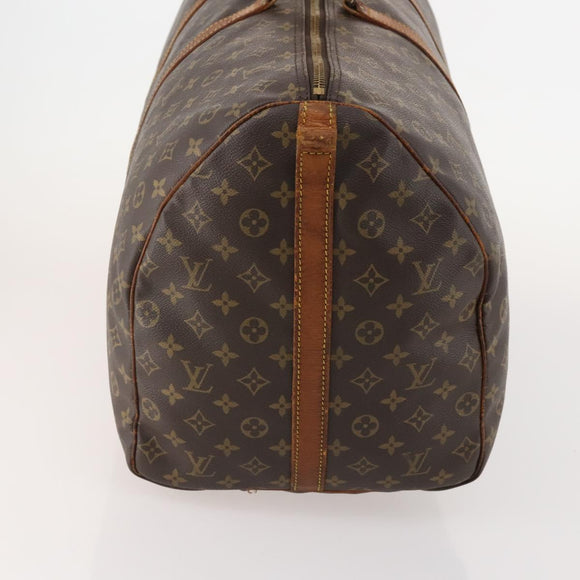 LOUIS VUITTON Monogram Keepall Bandouliere 60 Boston Bag M41412 LV Auth 182560