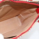 BURBERRY Nova Check Tote Bag Canvas Beige Gold Auth 182564A-18