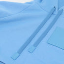 LOEWE Cropped Hoodie cotton S Light Blue Auth 182565M-5