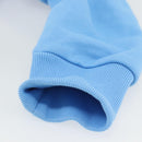 LOEWE Cropped Hoodie cotton S Light Blue Auth 182565M-7