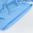 LOEWE Cropped Hoodie cotton S Light Blue Auth 182565M-9