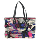 Christian Dior Anselmurail Tote Bag Canvas Multicolor Silver Auth 182566M-13