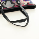 Christian Dior Anselmurail Tote Bag Canvas Multicolor Silver Auth 182566M-7