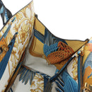 Salvatore Ferragamo Gancini Studio Tasche Leder 2-Wege Multicolor Gold Auth 182574M-18