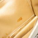CHANEL Schultertasche mit Kette Lammleder Gold CC Auth 182577A-21