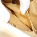 CHANEL Schultertasche mit Kette Lammleder Gold CC Auth 182577A-22