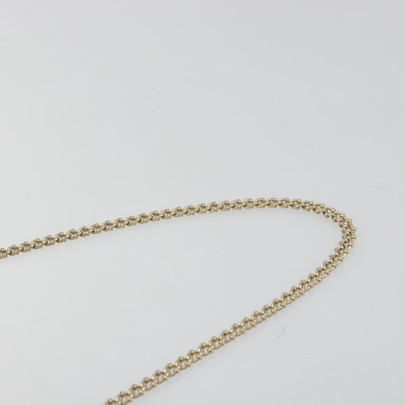 CHANEL Schultertasche mit Kette Lammleder Gold CC Auth 182577A