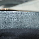 BALENCIAGA Zazigi Hand Bag Leather 2way Green 128523 Auth 182579V-11
