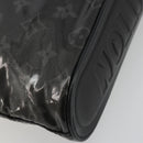 LOUIS VUITTON Monogram Eclipse Glaze Pochette Cosmos Black M63373 Auth 182580-16