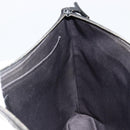 LOUIS VUITTON Monogram Eclipse Glaze Pochette Cosmos Black M63373 Auth 182580-18