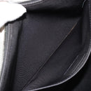 LOUIS VUITTON Monogram Eclipse Glaze Pochette Cosmos Black M63373 Auth 182580-20
