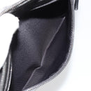 LOUIS VUITTON Monogram Eclipse Glaze Pochette Cosmos Black M63373 Auth 182580-11