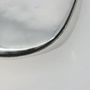 PRADA Creo Umhängetasche Lackleder Silber Auth 182584A-17