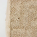 FENDI Zucca Canvas Mamma Baguette Hand Bag Wool Beige Silver Auth 182593V-4
