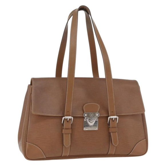 LOUIS VUITTON Epi Segur MM Umhängetasche Braun Camel M58861 LV Auth 182606A