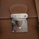 LOUIS VUITTON Epi Segur MM Umhängetasche Braun Camel M58861 LV Auth 182606A-17