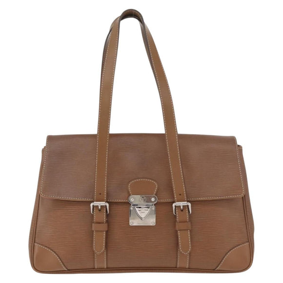 LOUIS VUITTON Epi Segur MM Umhängetasche Braun Camel M58861 LV Auth 182606A