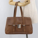 LOUIS VUITTON Epi Segur MM Umhängetasche Braun Camel M58861 LV Auth 182606A-22