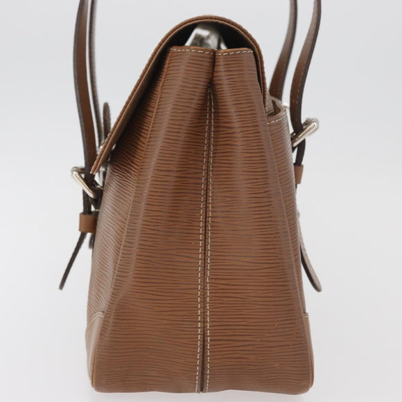 LOUIS VUITTON Epi Segur MM Umhängetasche Braun Camel M58861 LV Auth 182606A