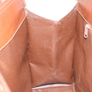 Burberrys Nova Check Hand Bag PVC Beige Gold Auth 182610A-19