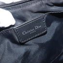 Christian Dior Trotter Canvas Accessoire-Tasche Grau Silber Auth 182611SAV-15