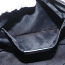 Christian Dior Trotter Canvas Accessoire-Tasche Grau Silber Auth 182611SAV-19