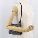 Christian Dior Trotter Canvas Accessoire-Tasche Grau Silber Auth 182611SAV-21