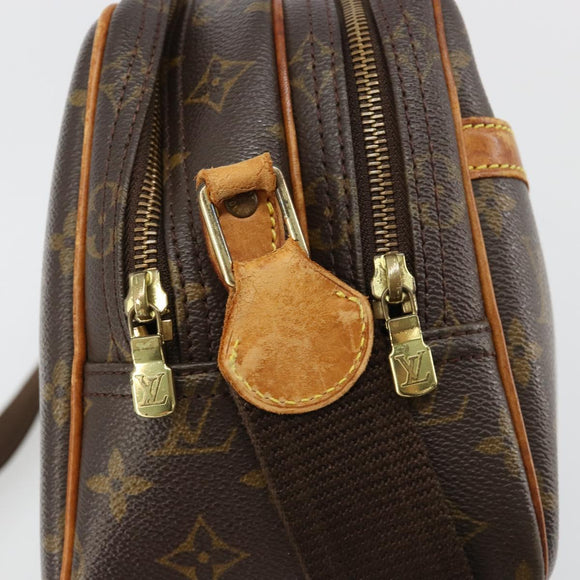 LOUIS VUITTON Monogram Reporter PM Shoulder Bag M45254 LV Auth 182612