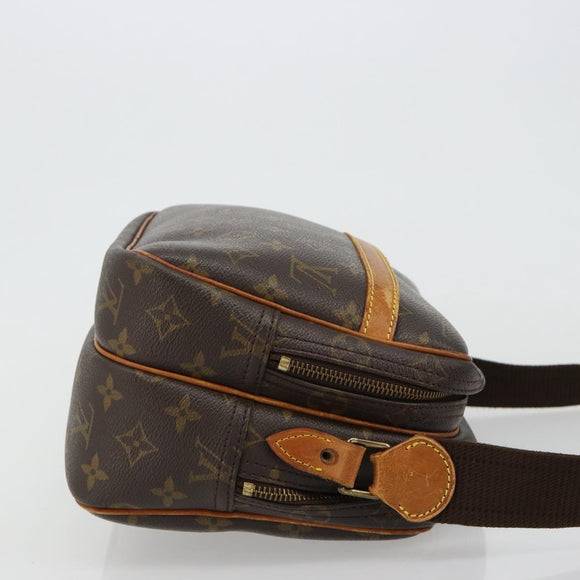 LOUIS VUITTON Monogram Reporter PM Shoulder Bag M45254 LV Auth 182612