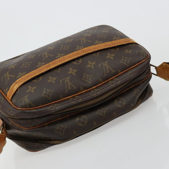 LOUIS VUITTON Monogram Reporter PM Shoulder Bag M45254 LV Auth 182612