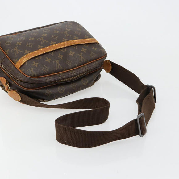 LOUIS VUITTON Monogram Reporter PM Shoulder Bag M45254 LV Auth 182612